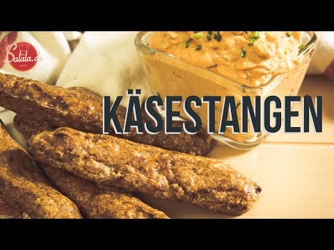 Käsestangen Low Carb und glutenfrei Brot backen - salala.de