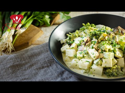 7 Tassen Salat mit Brokkoli I Low Carb und Keto Rezept