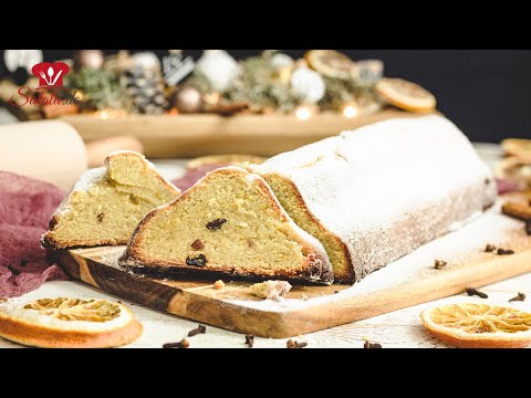 Stollen für Weihnachten 🎄 // LOW CARB Rezept // Quarkstollen ohne Zucker