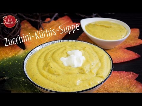 Zucchini-Kürbis-Suppe - Low Carb kochen - salala.de