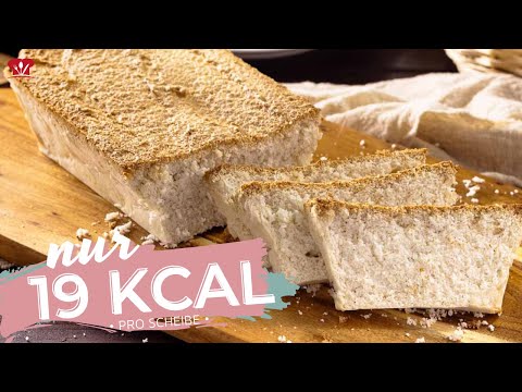 Toast 🍞 OHNE Kohlenhydrate und nur 20 kcal pro Scheibe! // Keto und PSMF Rezept
