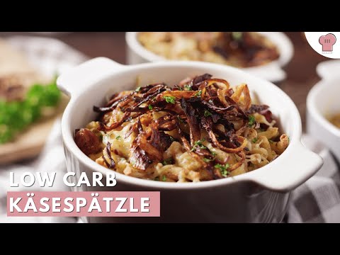 😮KÄSESPÄTZLE OHNE KOHLENHYDRATE? - Du wirst dies Low Carb Rezept lieben!