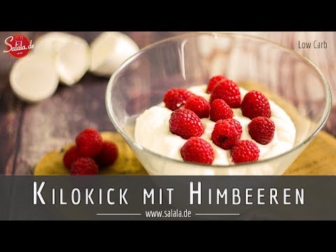 Kilokick mit Himbeeren Low Carb Rezept für das Abnehmwunder selbst gemacht