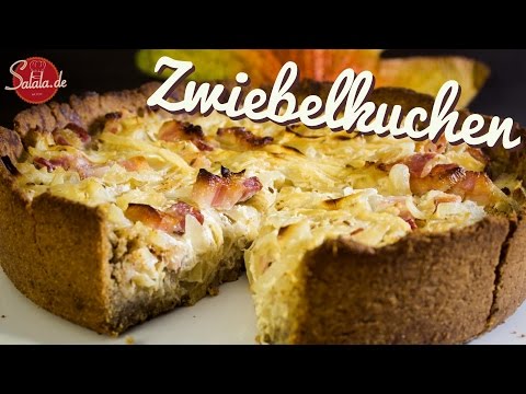 Zwiebelkuchen selber machen glutenfrei und Low Carb kochen & backen - salala.de