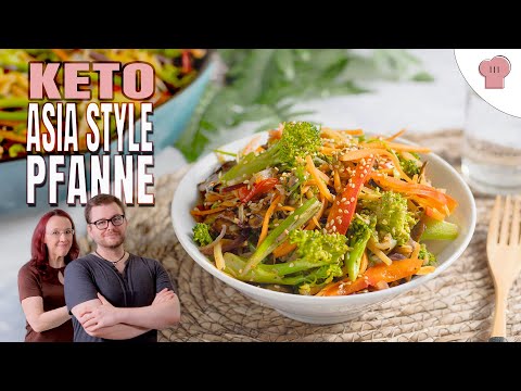 🥢 Iss dich glücklich mit unserer leckeren Keto Asia Gemüse Pfanne