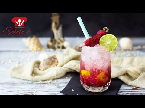 sommerlicher Genuss ohne Reue 🍹 Raspberry Kiss alkoholfreier Low Carb Cocktail