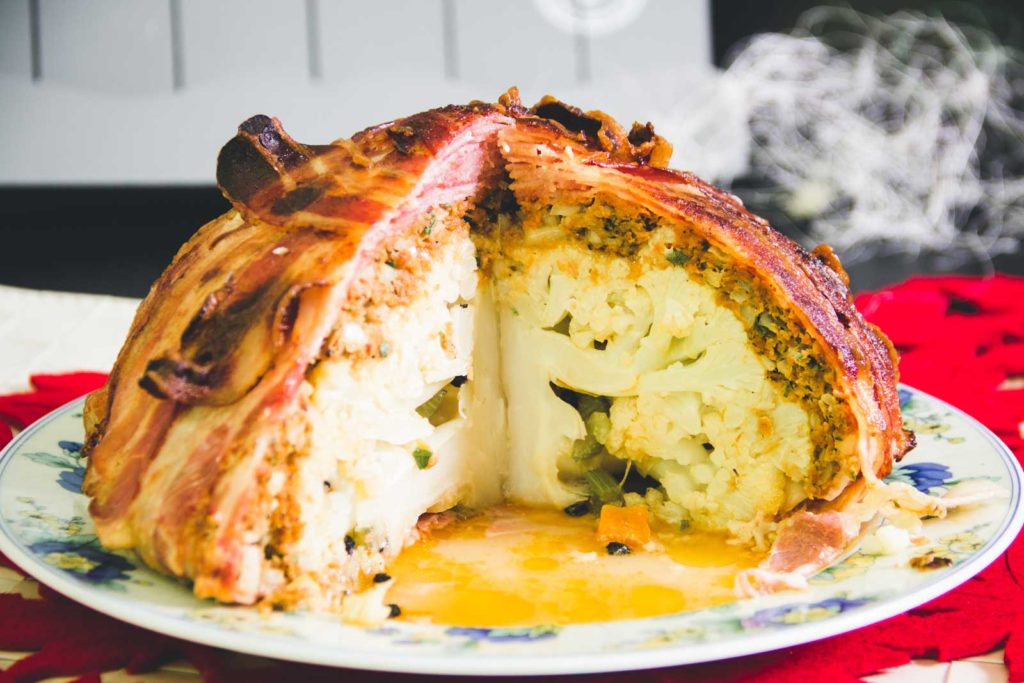 Blumenkohlbombe Low Carb Rezept