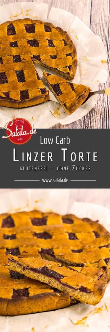 Linzer Torte - Low Carb Rezept • salala.de