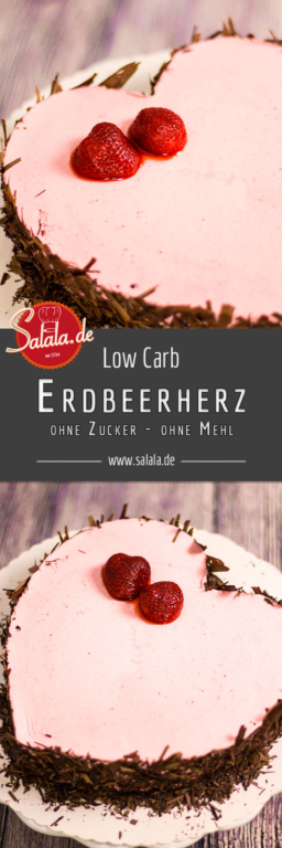 Sahniges Erdbeerherz zum Valentinstag • salala.de Sahniges Erdbeerherz zum Valentinstag • salala.de