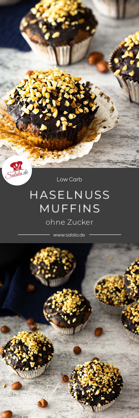 Haselnussmuffins zum Muttertag! • salala.de