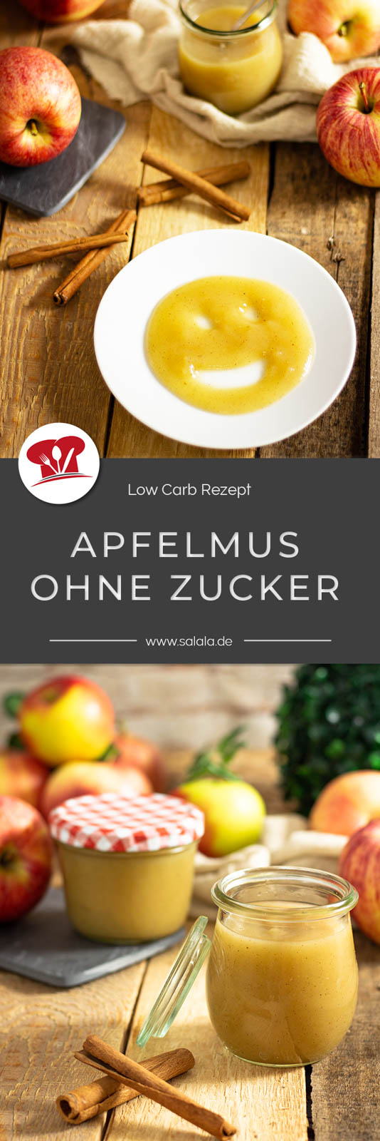 Apfelmus ohne extra Zucker • salala.de