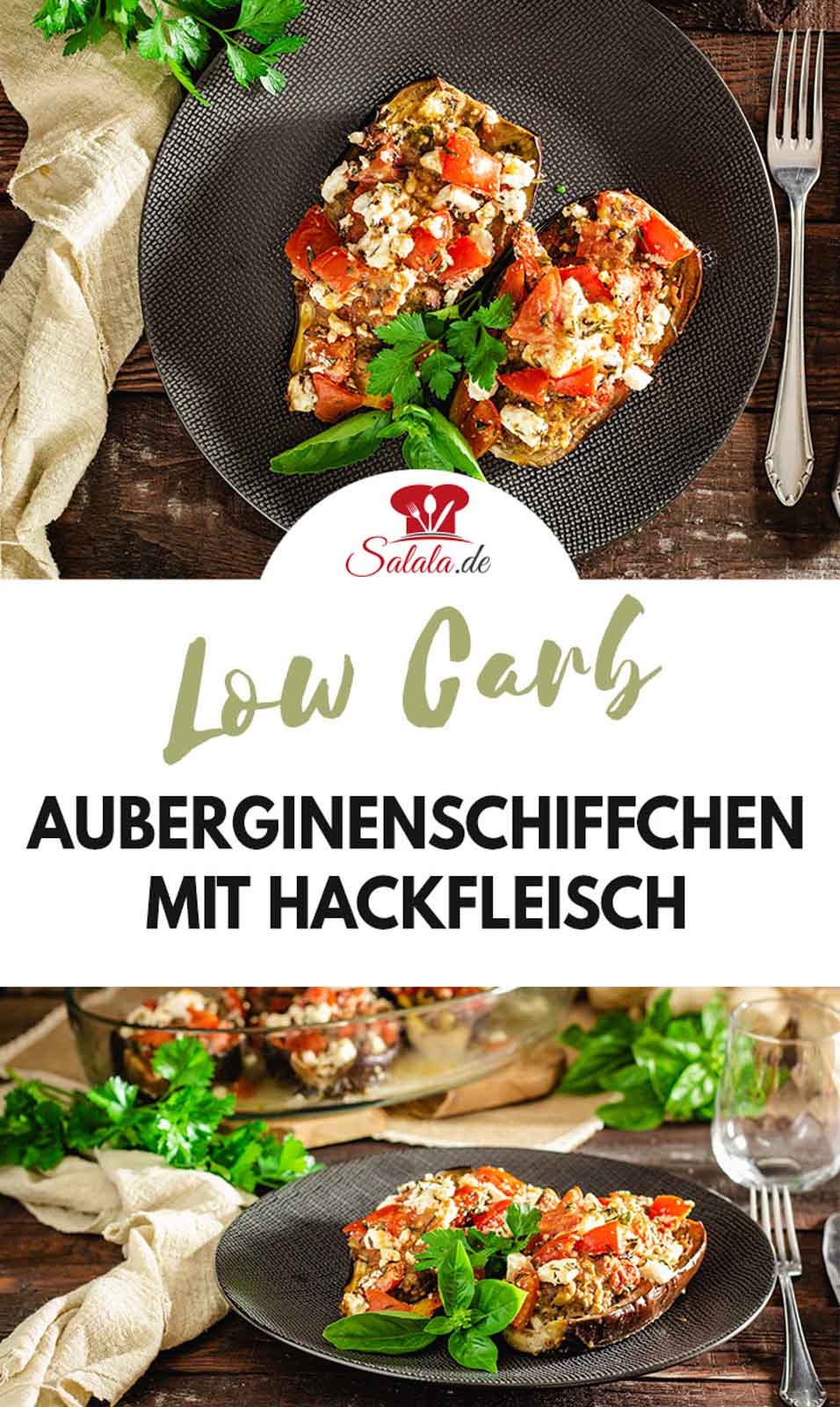 Gefllte Auberginen Mit Hackfleisch Rezept Kchengtter