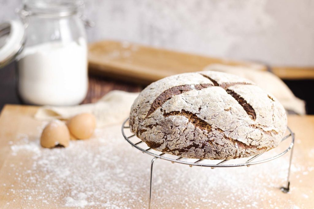 Buttermilchbrot glutenfrei Low Carb Keto Rezept