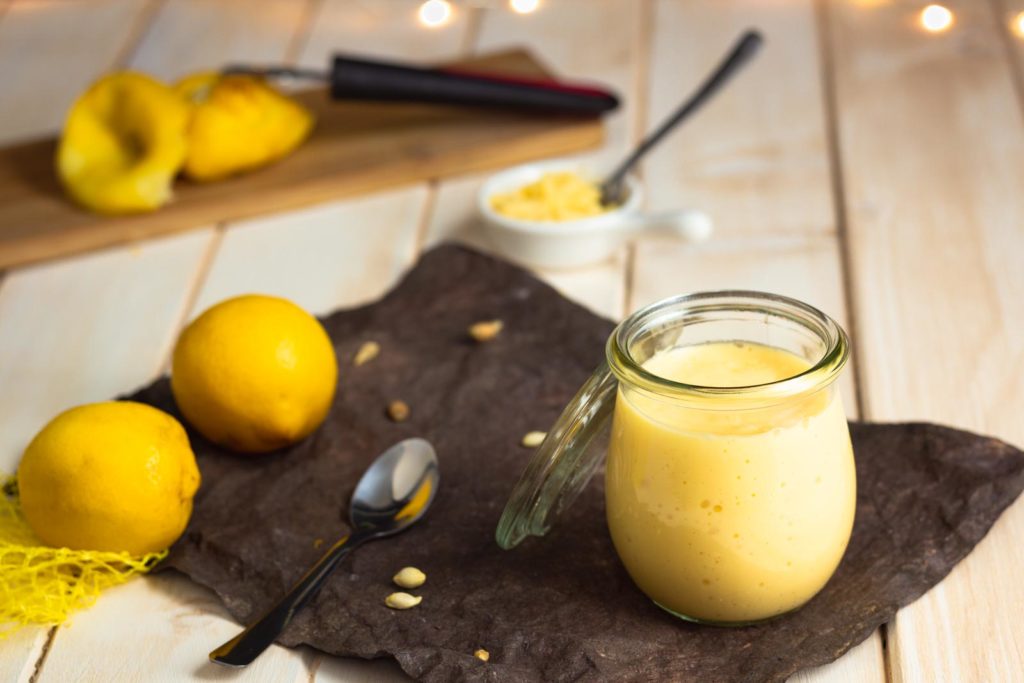 Lemon Curd mit Erythrit Keto Rezept