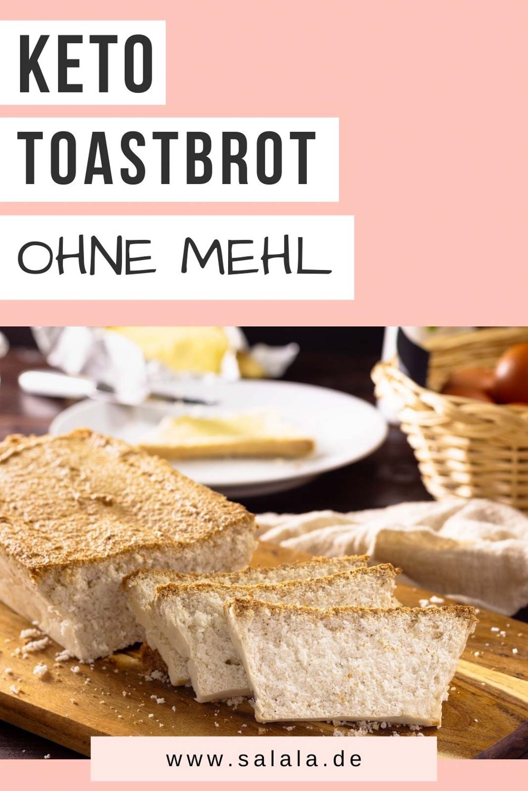 Toastbrot ohne Mehl und Hefe