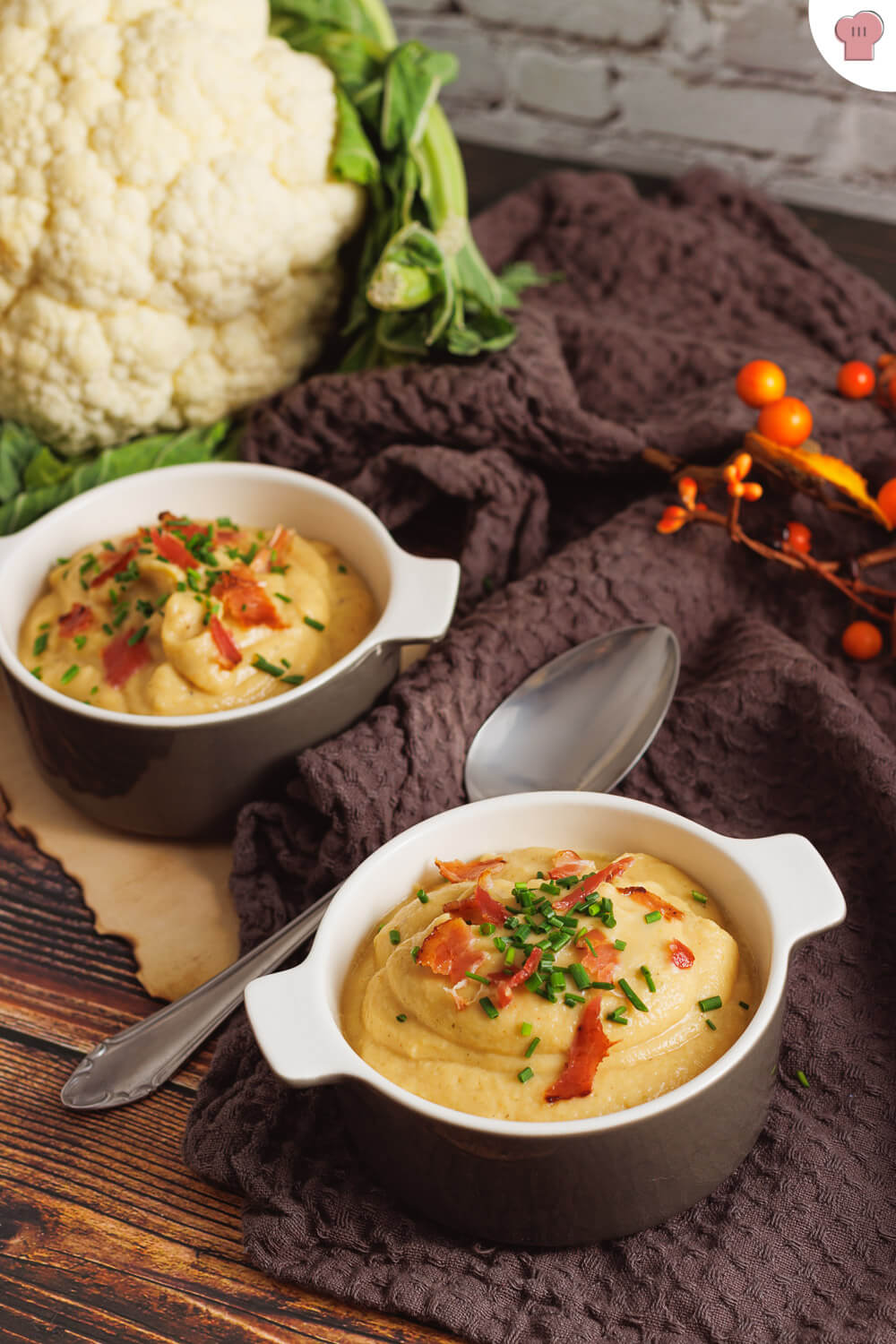 Blumenkohlsuppe mit Hühnerfond • salala.de