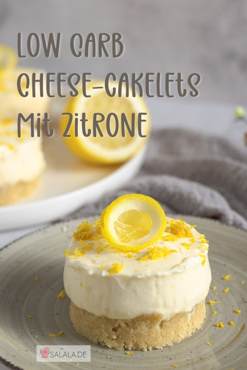 Zitronen-Cheesecake Törtchen • salala.de