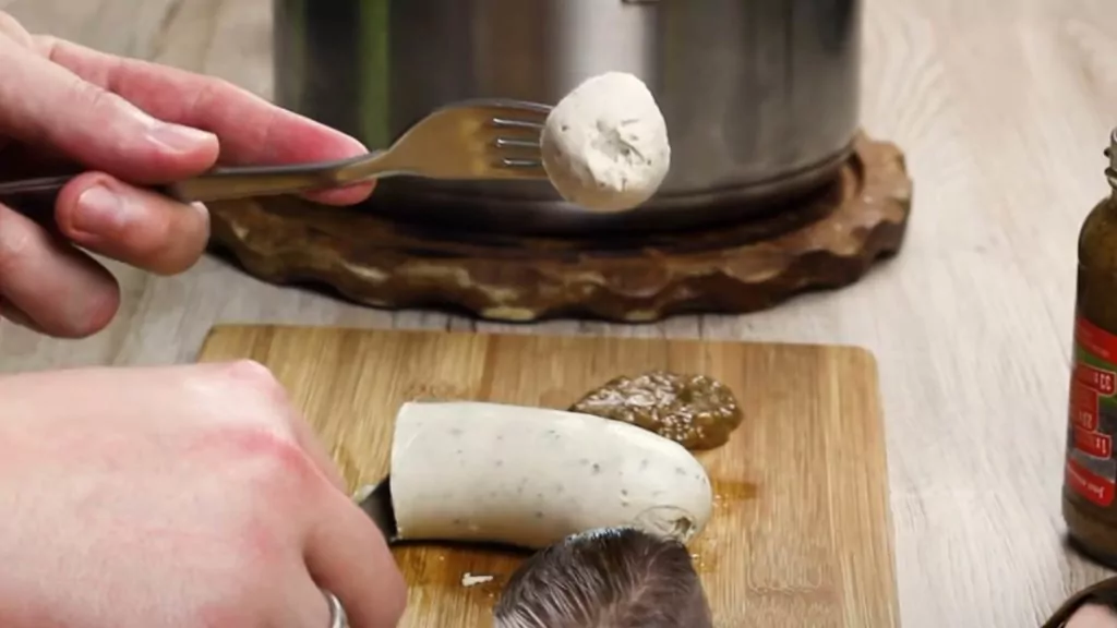 Wei&szlig;wurst Scheibe