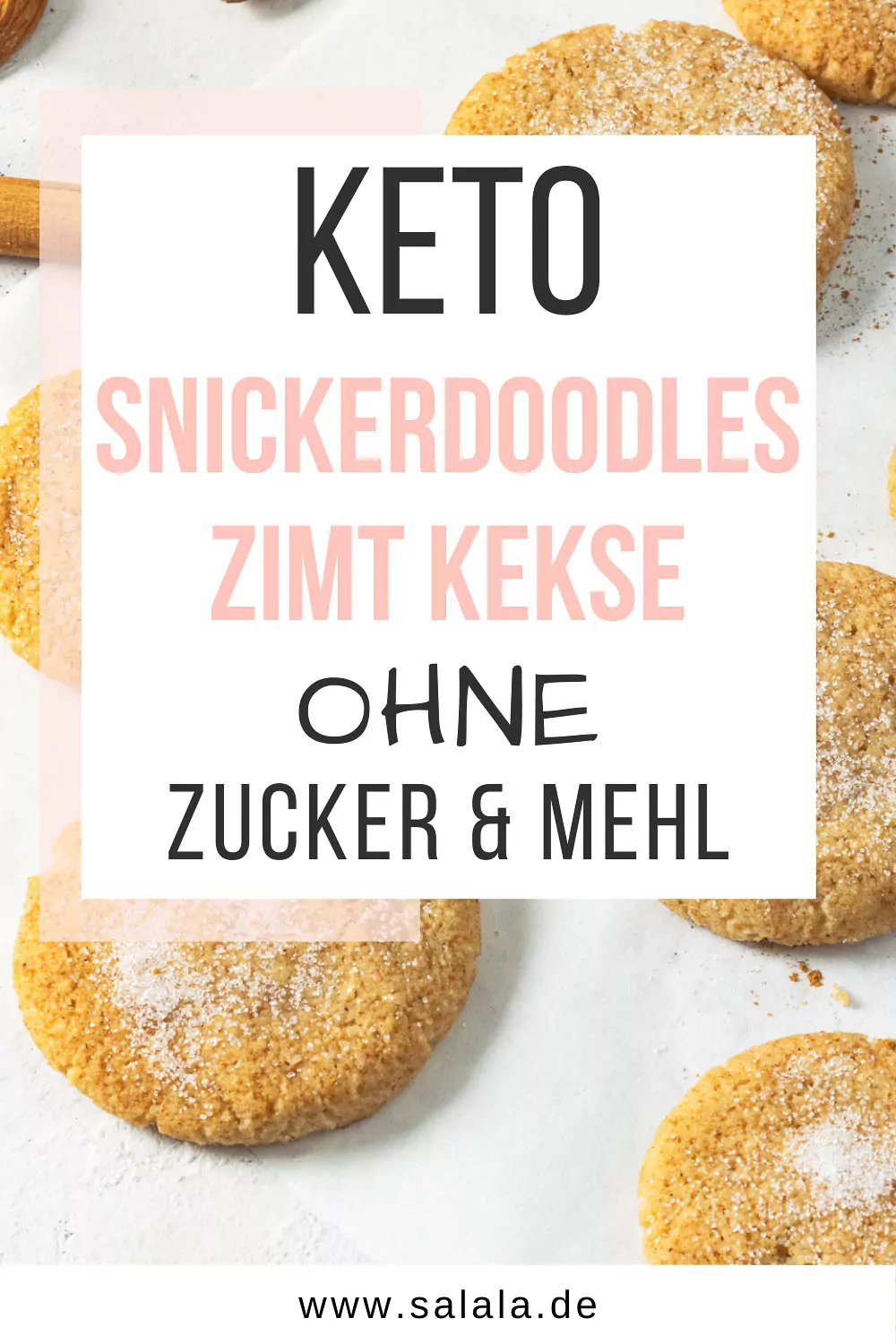 Snickerdoodles ohne Zucker Keto Rezept
