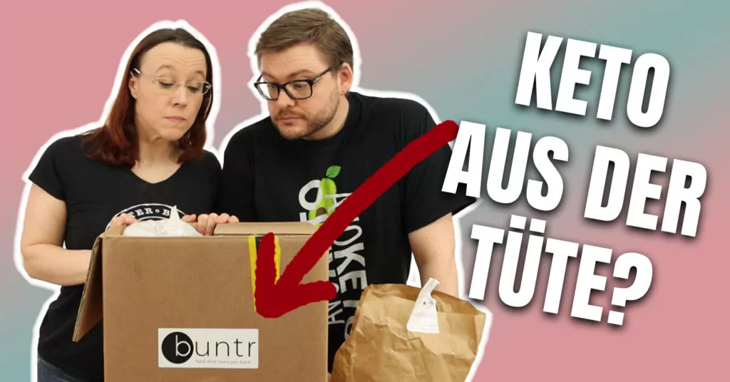 Keto aus der Tuete buntr Kochbox im Test
